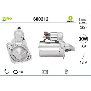 Startér VALEO 600212