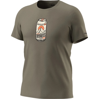 Dynafit Мъжка тениска Dynafit Graphic Cotton S/S Tee T-shirt - Fallen Rock / Beer Can - размер 54 (EU) (016-4591-5815)