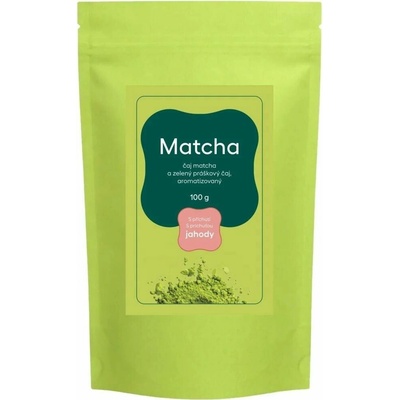 Oxalis Matcha s příchutí jahody 100 g