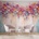 Art Gift Decor Фототапет с цветен артистичен букет и акварелен ефект