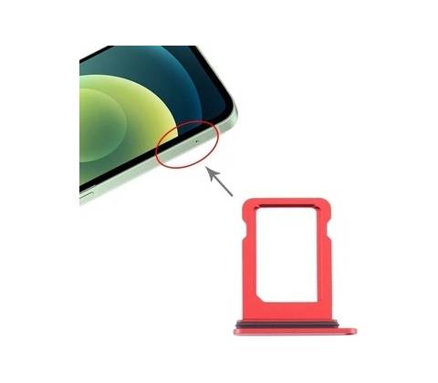 Šuplík SIM iPhone 12 red