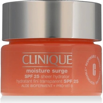 Clinique Moisture Surge Sheer Hydrator SPF25 хидратиращ крем за лице 30 ml за жени