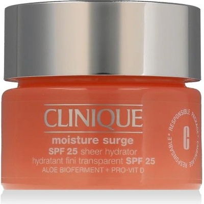 Clinique Moisture Surge Sheer Hydrator SPF25 хидратиращ крем за лице 30 ml за жени