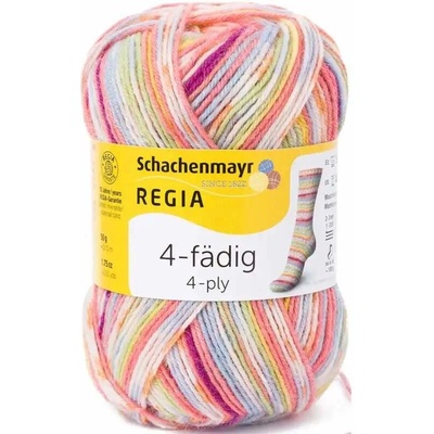 Regia 4-Ply Color 1132 square candy color 210m/50g