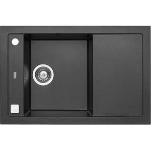 Alveus Композитна мивка Alveus Formic 30 Twilight, метално черно, 76x50 см (1108031) Мивка за вграждане