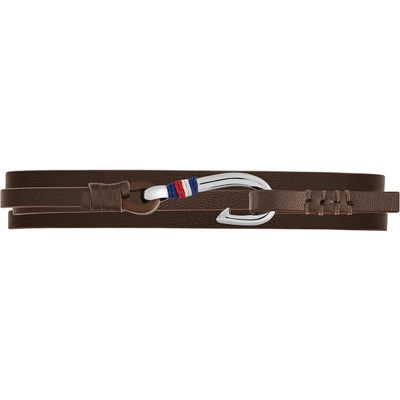 Tommy Hilfiger Pánský kožený náramek TH2790191 19,5 cm