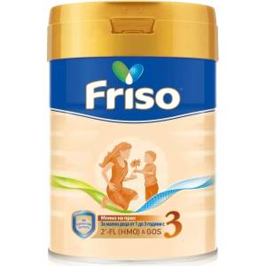 Frisolac Мляко на прах за малки деца Friso 3- 400 g (8716200731270) - ozone