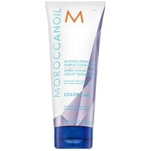 Moroccanoil Color Care Blonde Perfecting Purple Conditioner Балсам за платинено руса и сива коса 200 ml