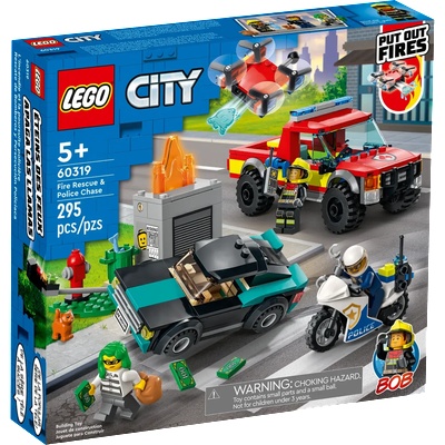 LEGO® City - Fire Rescue & Police Chase (60319)