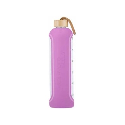 Glass bottle KiCA Hydro Glass 1000 ml - purple