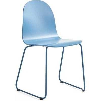 AJ Produkty Gander ližinová podnož / lakovaná skořepina / modrá