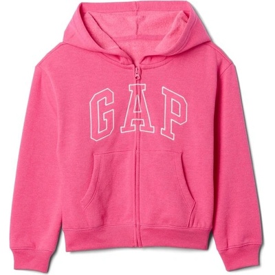 GAP dětská mikina s logem růžová