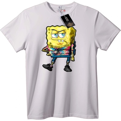 NOONEBRAND Тениска SpongeBob в градски стил - 3XL, Black