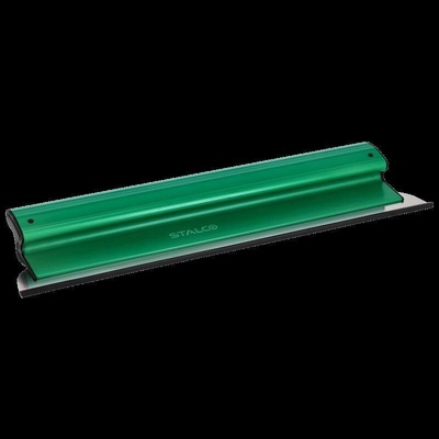 PLASTOVÁ ŠPACHTLE NA HLADÍTKO 400 X 0,4 MM STĚRKA NEREZOVÁ OCEL STALCO