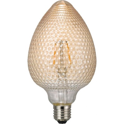 Nordlux Dekorativní LED žárovka Avra 1,5 W E27 v několika variantách jantarová, 2000 K, 120 lm, 100 mm, 180 mm