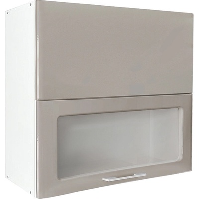 Matis Кухненски шкаф горен с две повдигащи врати in mdf vh80 кашмир гланц