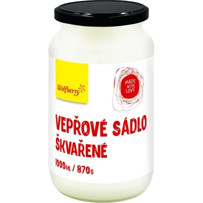 Wolfberry Sádlo škvařené vepřové 870 g – Zboží Dáma