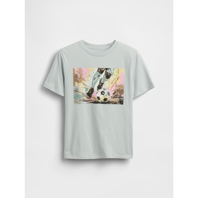 GAP Бебешка тениска с щампа Gap GAP | Siv | Момчешки | XXL