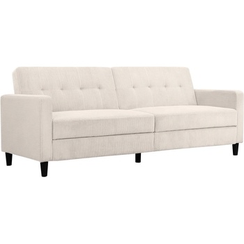 Støraa Бял сгъваем диван от рипсено кадифе 82 cm Hartford - Støraa (59231047)