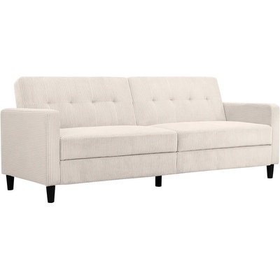 Støraa Бял сгъваем диван от рипсено кадифе 82 cm Hartford - Støraa (59231047)