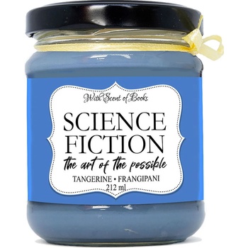 Image 1 of With Scent of Books Ароматна свещ - Science fiction, 212 ml (SFC212)