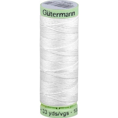 Stoklasa Polyesterové nitě Gütermann Jeans návin 30 m Balení: 1 ks, Varianta: 111 Off White 111 Off White