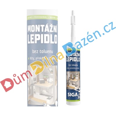 SIGA PRO montážní lepidlo 310 g