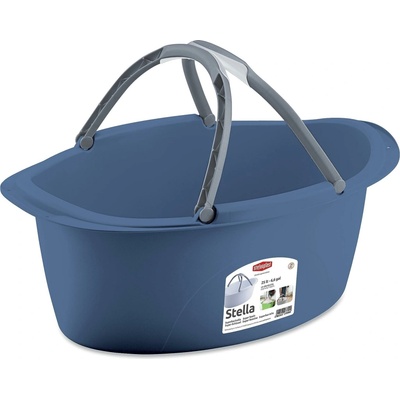 Stefanplast Dřez ovál s uchy, 25l, STELLA, mix barev