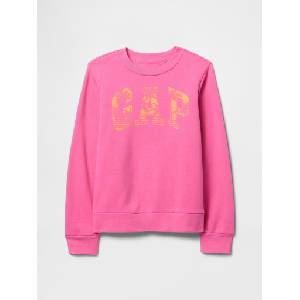 GAP Детски суитшърт с логото на GAP GAP | Rozov | Момичешки | 104/110 - zoot - 47,64 лв