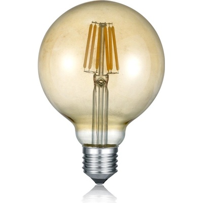 TRIO Топла бяла LED/с нажежаема жичка крушка E27, 6 W Globe - Trio (988-679)