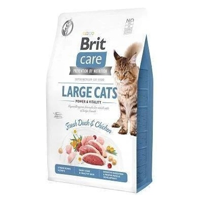 Brit Care Cat Grain-Free Large cats Power & Vitality 2 x 7 kg