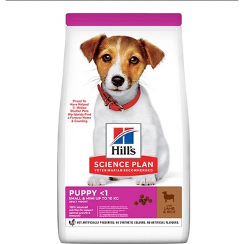 Hill's Science Plan granule pre šteňatá malých plemien s jahňacím a ryžou 6 kg