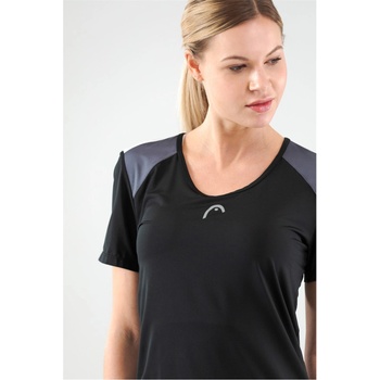 HEAD Дамска тениска HEAD Club Tech T-Shirt Womens - Black