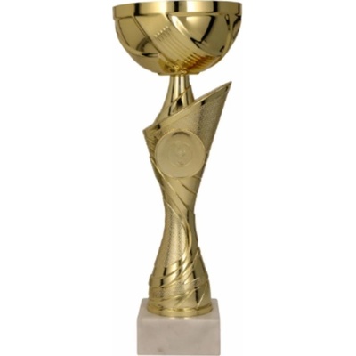 Kovový pohár Zlatý 21 cm 9 cm