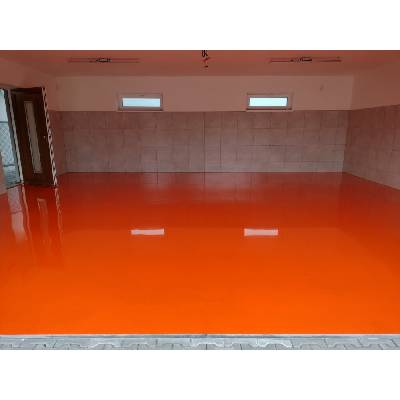Epoxidová litá stěrka ROKOFLOOR® INDUSTRY RAL 2008 Světlečervená oranžová 25KG set