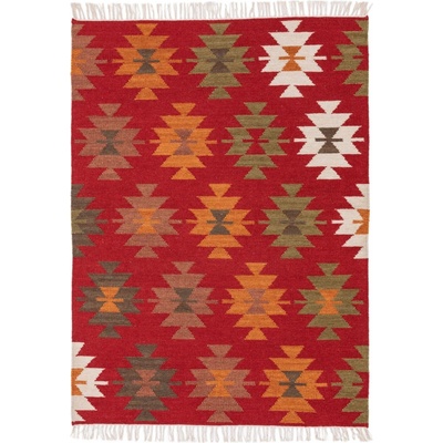 Mood Selection Kelim Zohra Multicolour/Red