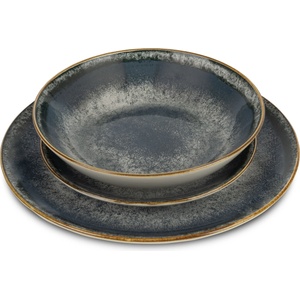 Berlinger Haus 10302 Комплект за вечеря от 18 части Aspen Collection - сив (BH-10302)