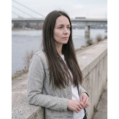 Hairlora Clip-in vlasy – #10 Hnedá - Sada 8 pásov – 70 cm / 180 g