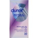 Durex Invisible Extra Thin Extra Lubricated 10 ks
