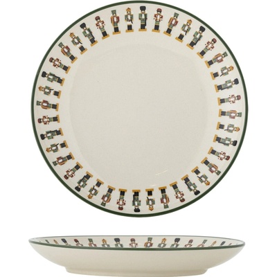 Bloomingville Kameninový dezertní talíř Jolly Plate Ø 16 cm, béžová barva, keramika