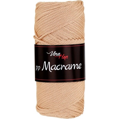 Vlna - Hep pp Macrame 4208 broskvově hnědá