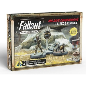Modiphius Entertainment Fallout: Wasteland Warfare Ed-E, Rex and Veronica