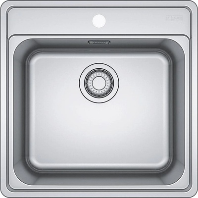 Franke Мивка от неръждаема стомана Bell, над плот, 510×510 (101.0693.351)