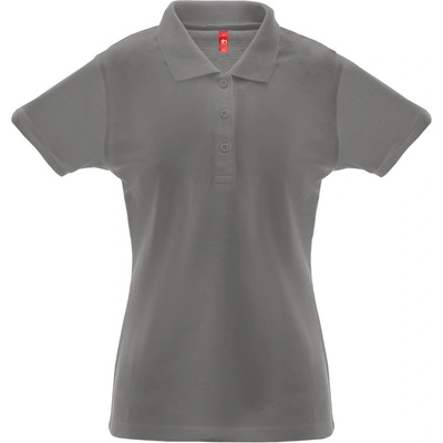 BERLIN WOMEN Dámske polo tričko Sivá