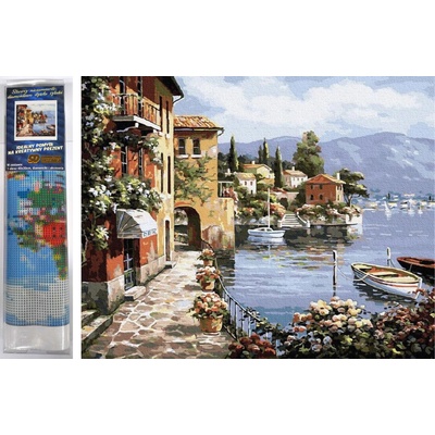 Norimpex - Puzzle Diamant painting: By the coast 30x40cm - 1 - 39 piese