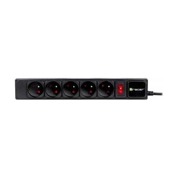 Tracer PowerGear power strip 3.0 m Black (5 sockets)