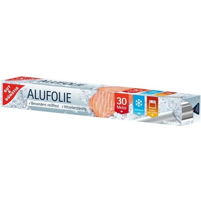G&G Alu folie na pečení a grilování 30 cm x 30 m - originál z Německa