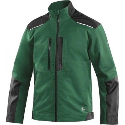 CANIS Pánska blúza CXS SOLIS FLEX zeleno čierna