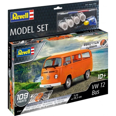 Revell EasyClick auto 07667 VW T2 Bus 1:24