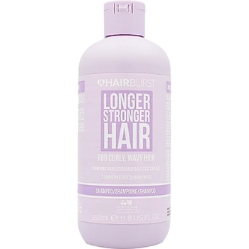 Hairburst Longer Stronger Hair Curly, Wavy Hair Shampoo хидратиращ шампоан за вълниста и къдрава коса 350 мл
